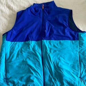Vineyard Vines Blue Colorblock Sleeveless Vest